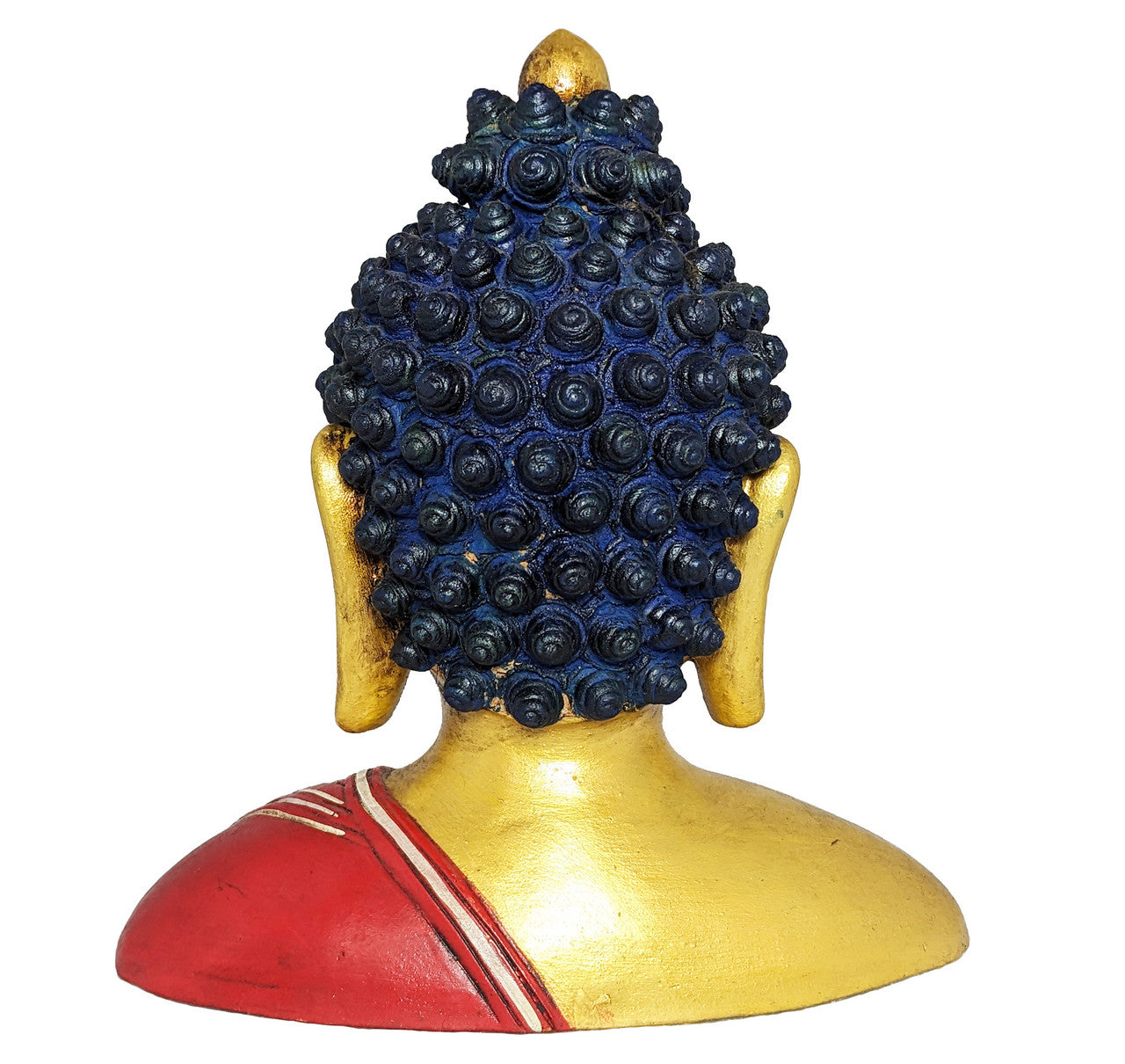 Shakyamuni Bust Statue, Resin 8"