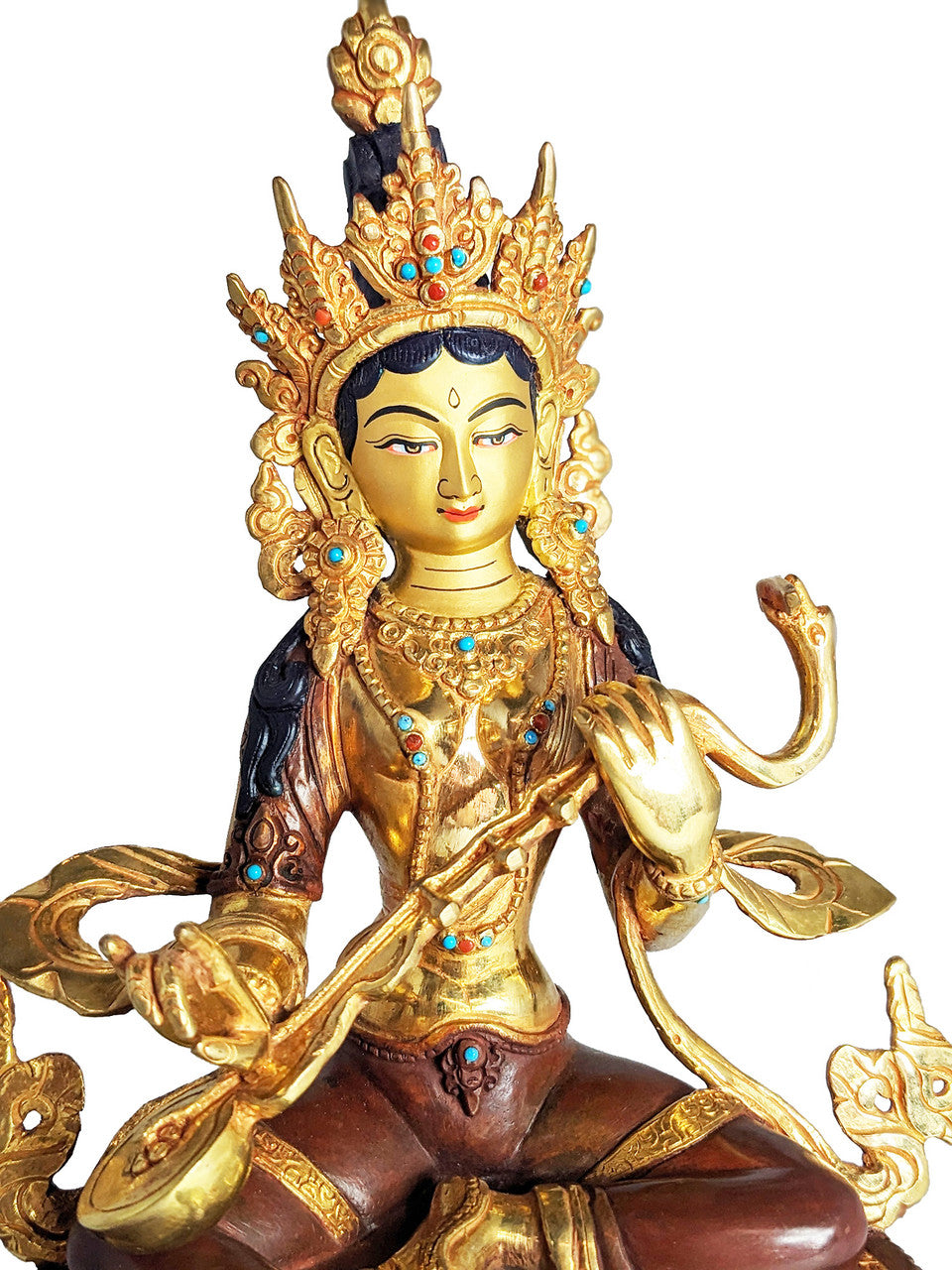 Saraswati Statue 8.75"