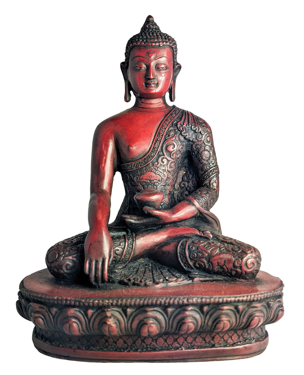 Statue, Shakyamuni 9.5" Resin
