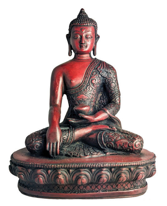 Shakyamuni Resin Statue 9.5"