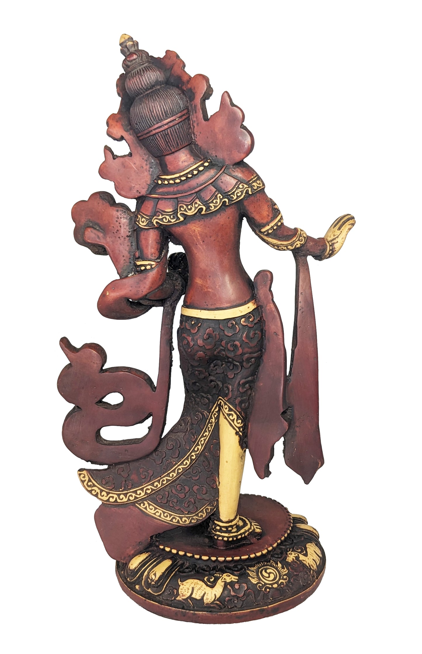 Standing White Tara Statue, 11.75"