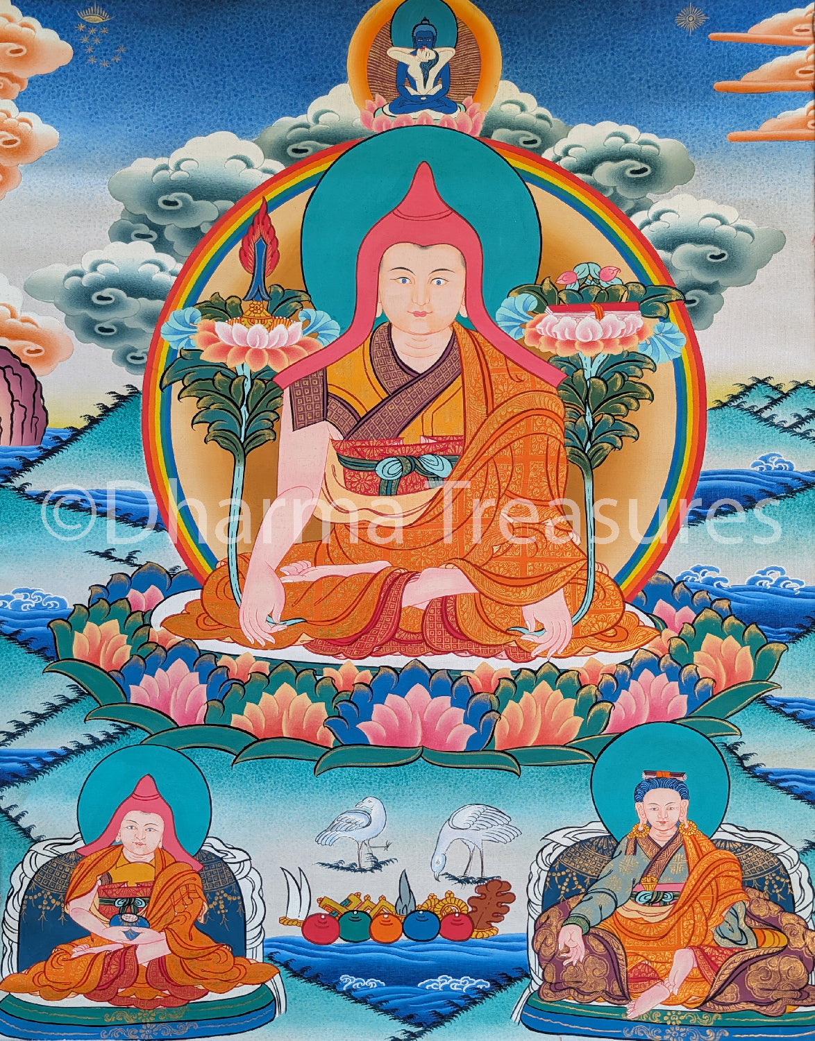 Longchenpa Thangka 30"x40"
