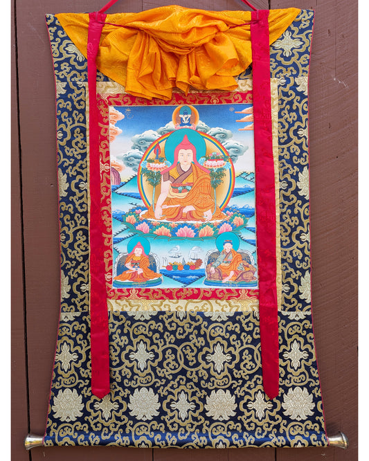 Longchenpa Thangka 30"x40"