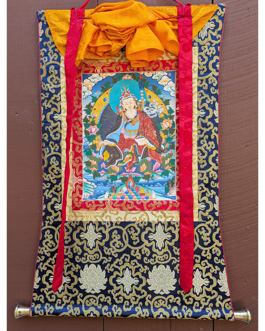 Guru Rinpoche Thangka 25"x32"