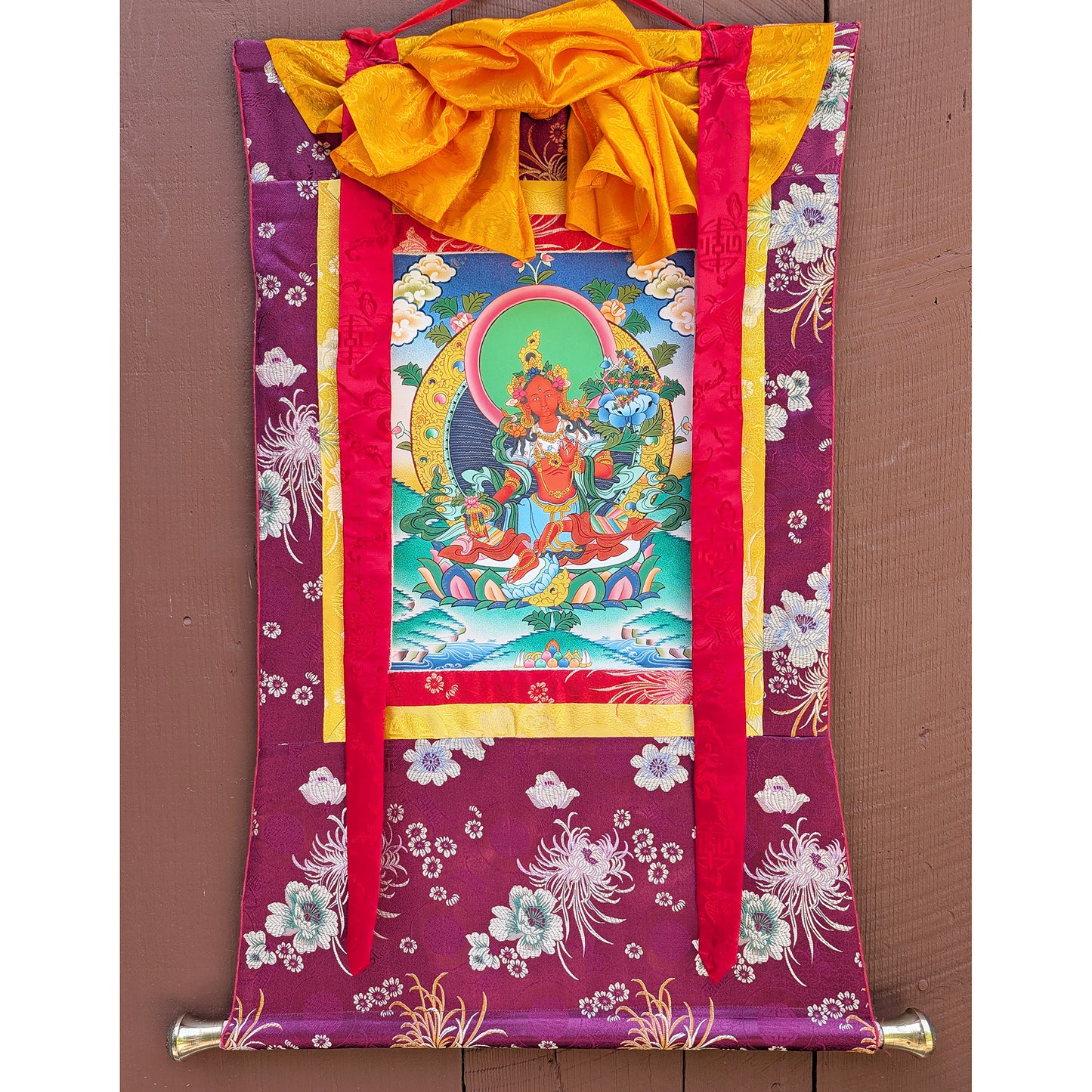 Red Tara Thangka 25"x32"