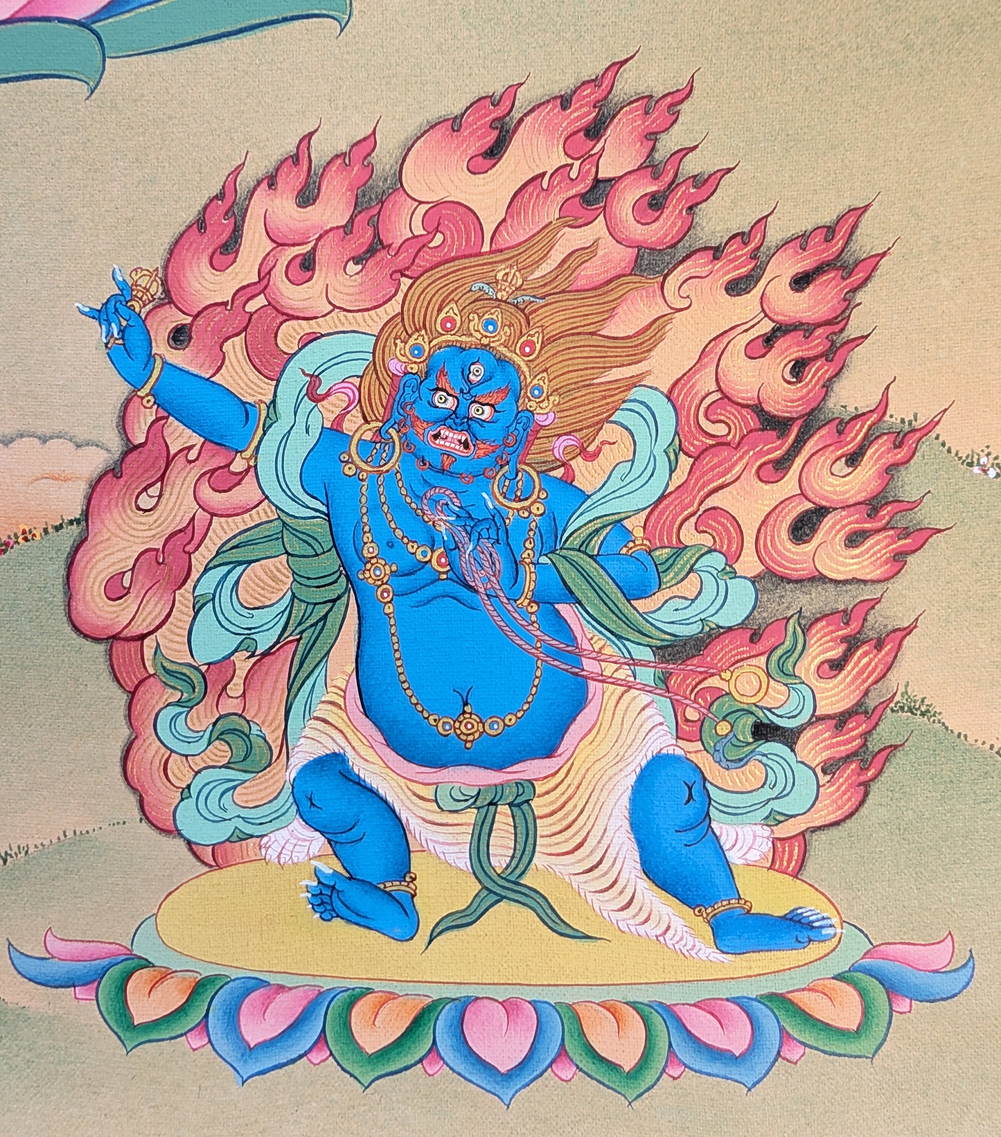 Manjushri Thangka 38"x51"