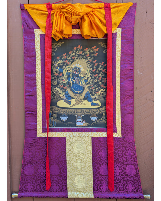 Vajrapani Thangka 38"x53"