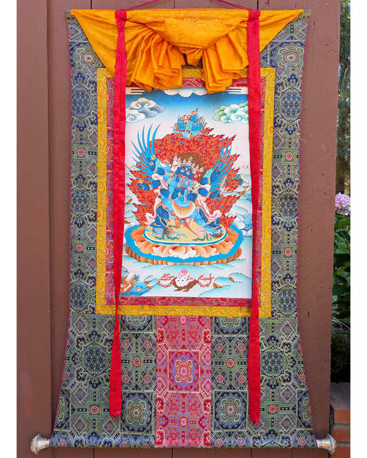 Vajrakilaya Thangka 44"x63"