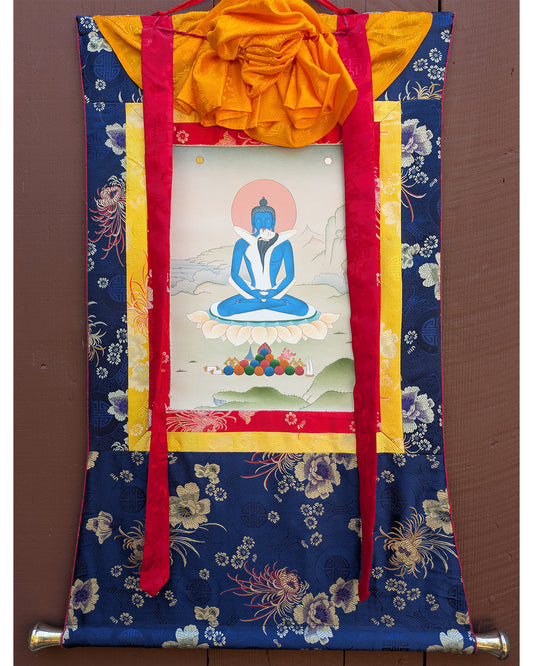 Kuntuzangpo Thangka Yabyum 25"x33"