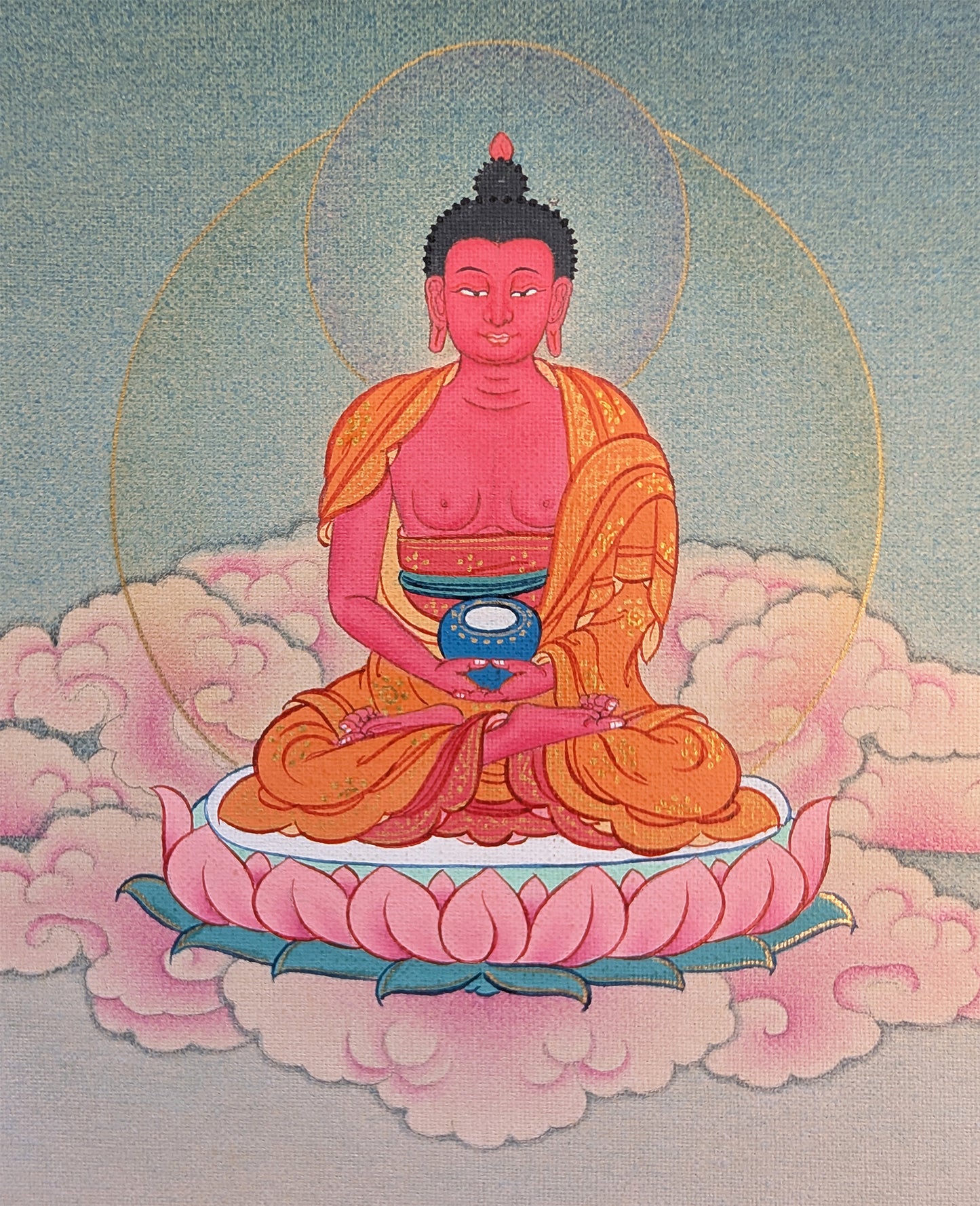 Chenrezig Thangka 38"x52"