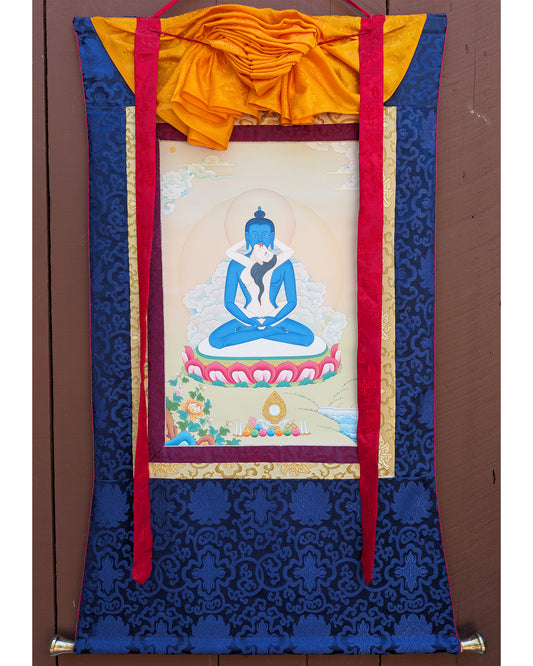 Kuntuzangpo Thangka Yabyum 31"x44"