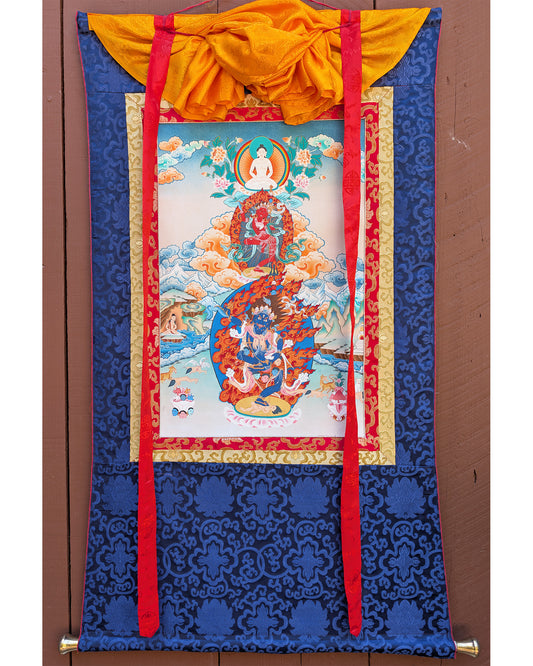 Troma Trikaya Thangka 32"x48"