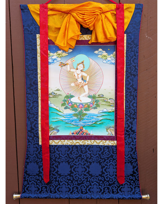 Machig Labdron Thangka 31"x43"