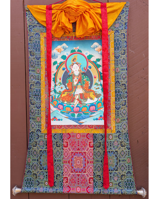 Yeshe Tsogyal Thangka 38"x53"