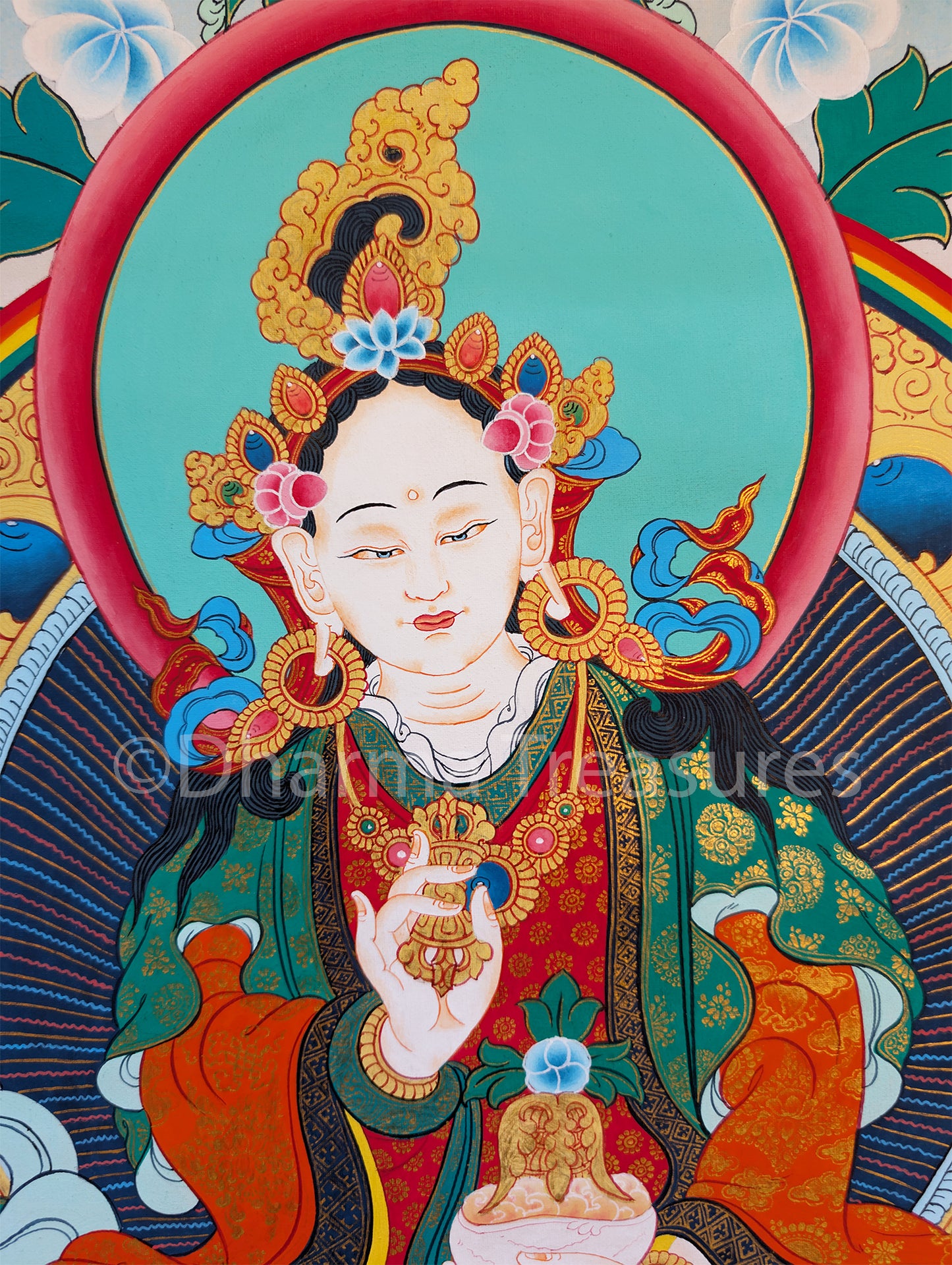 Yeshe Tsogyal Thangka 38"x53"