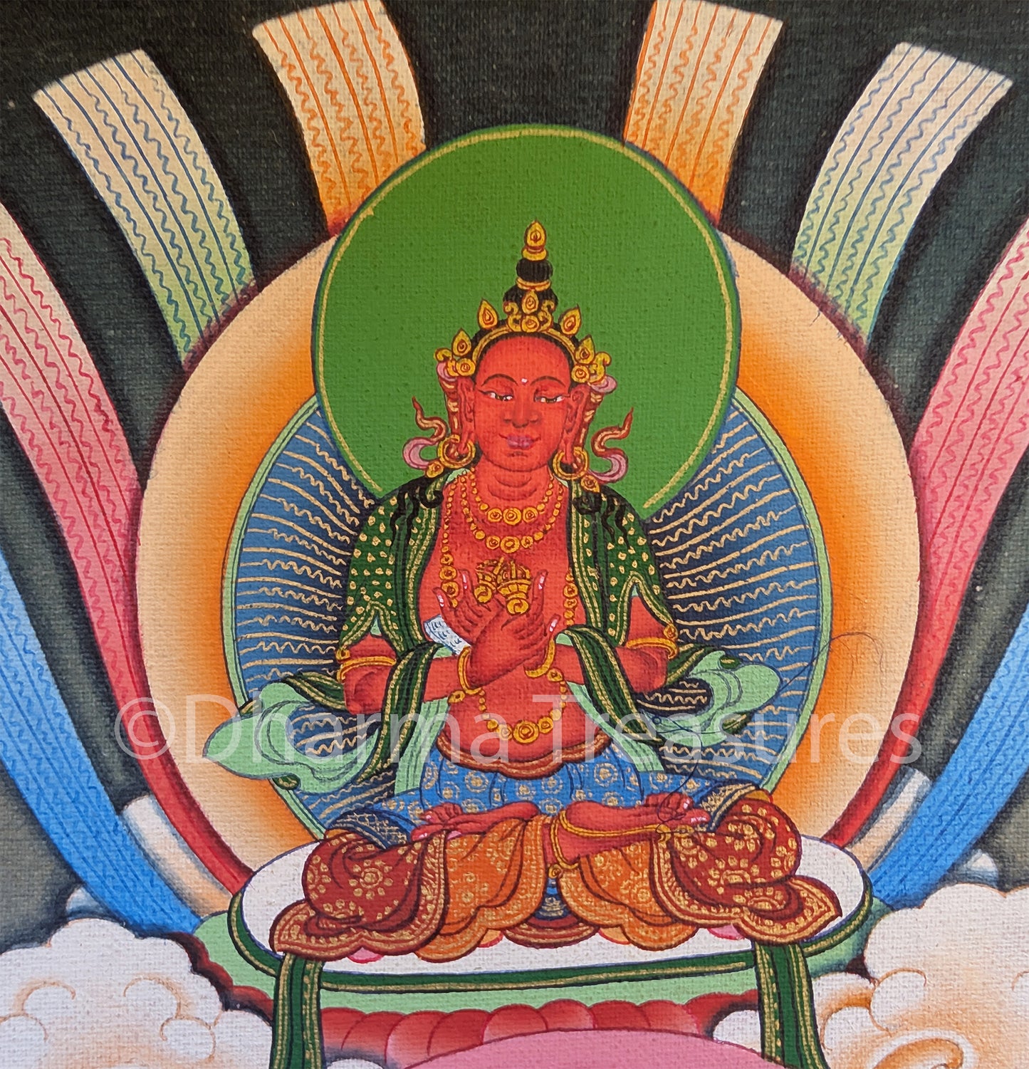 Khandro Thuk Thik Thangka 32"x46"
