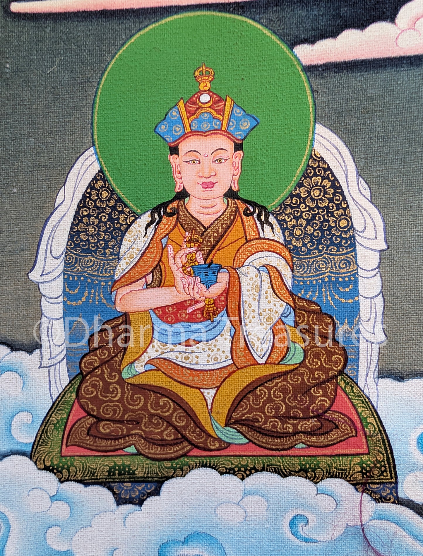 Khandro Thuk Thik Thangka 32"x46"