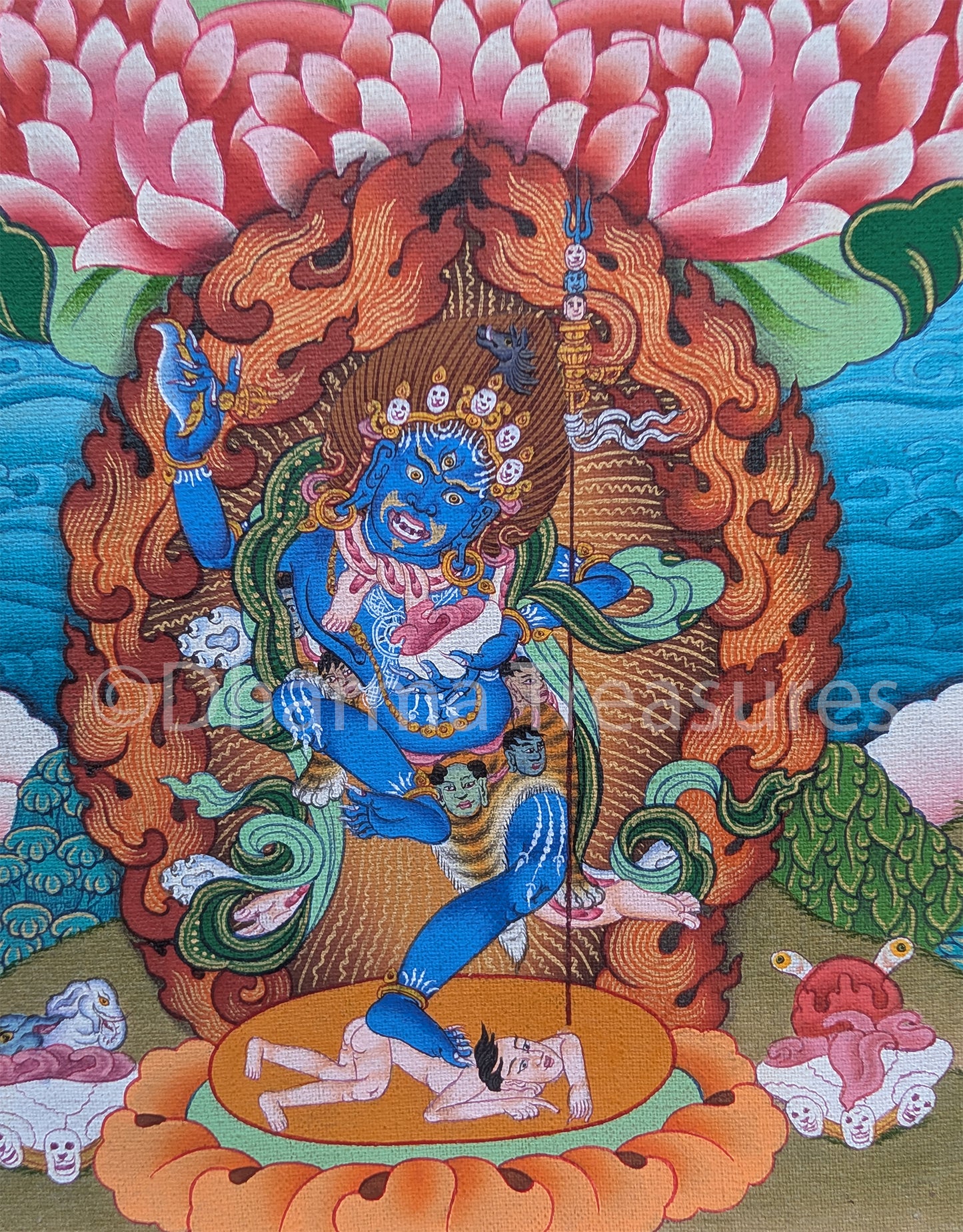 Khandro Thuk Thik Thangka 32"x46"