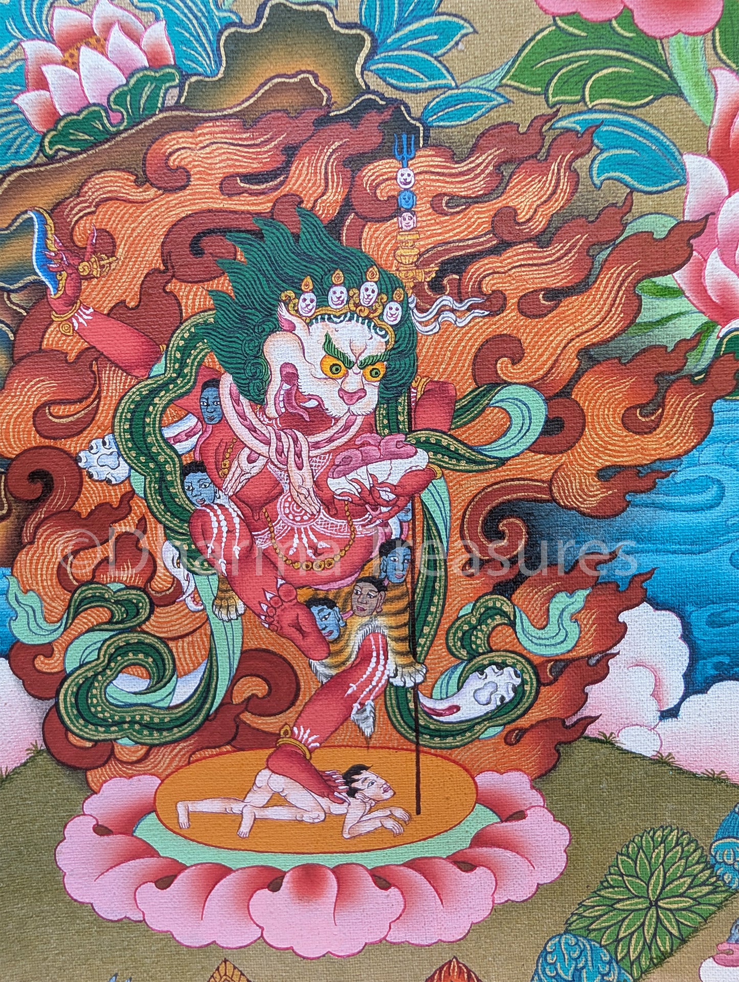 Khandro Thuk Thik Thangka 32"x46"