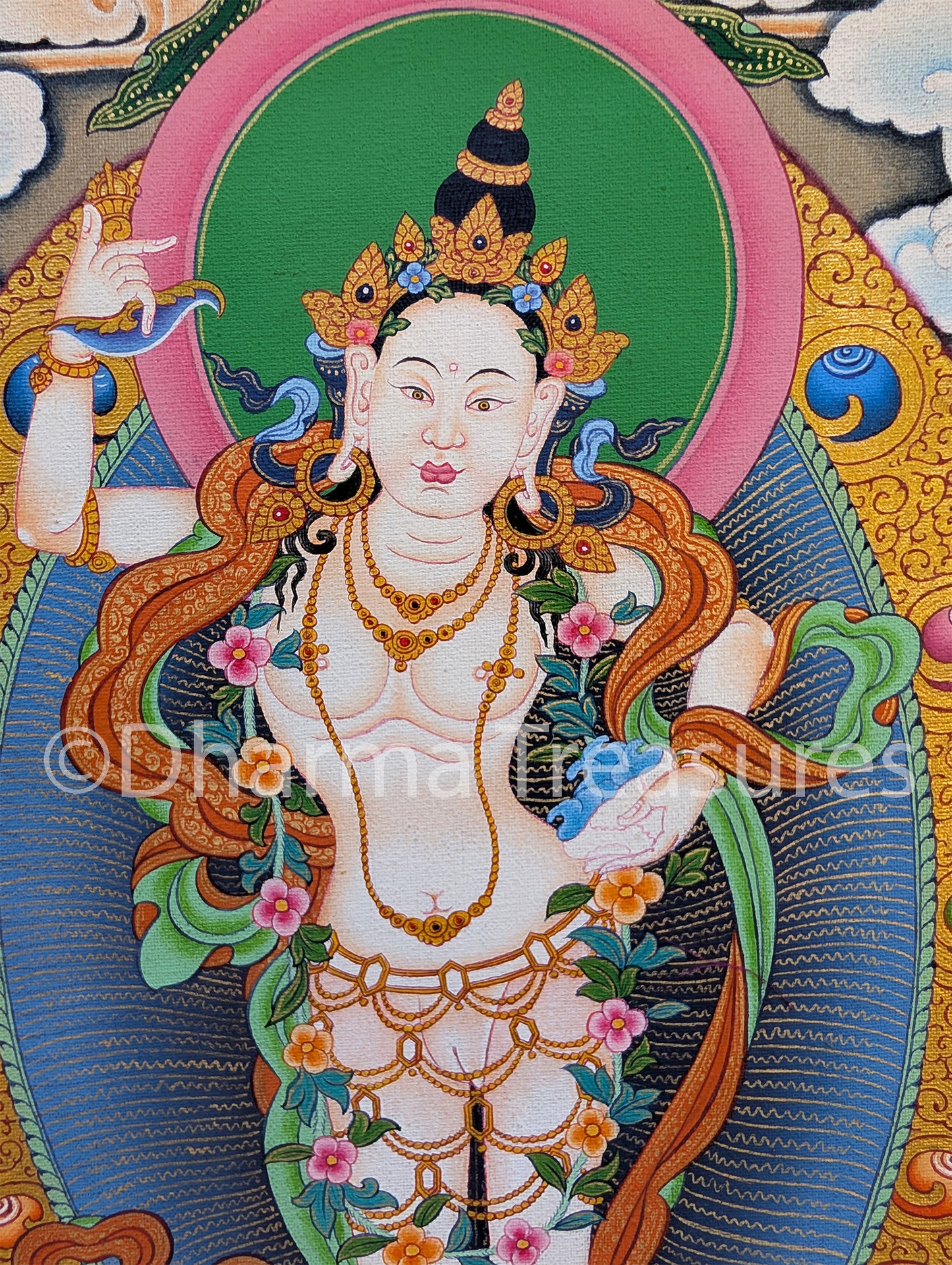 Khandro Thuk Thik Thangka 32"x46"