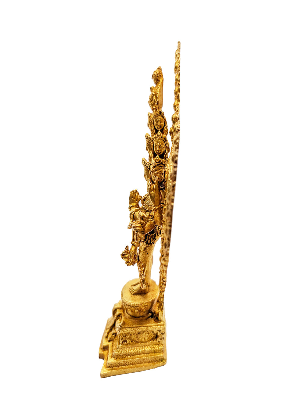 1000 Arm Chenrezig Gold-Plated Statue 6"