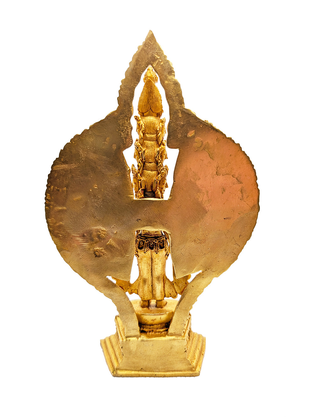 1000 Arm Chenrezig Gold-Plated Statue 6"