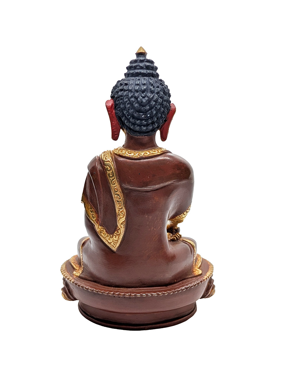Shakyamuni Statue Gold Plated 5.5"