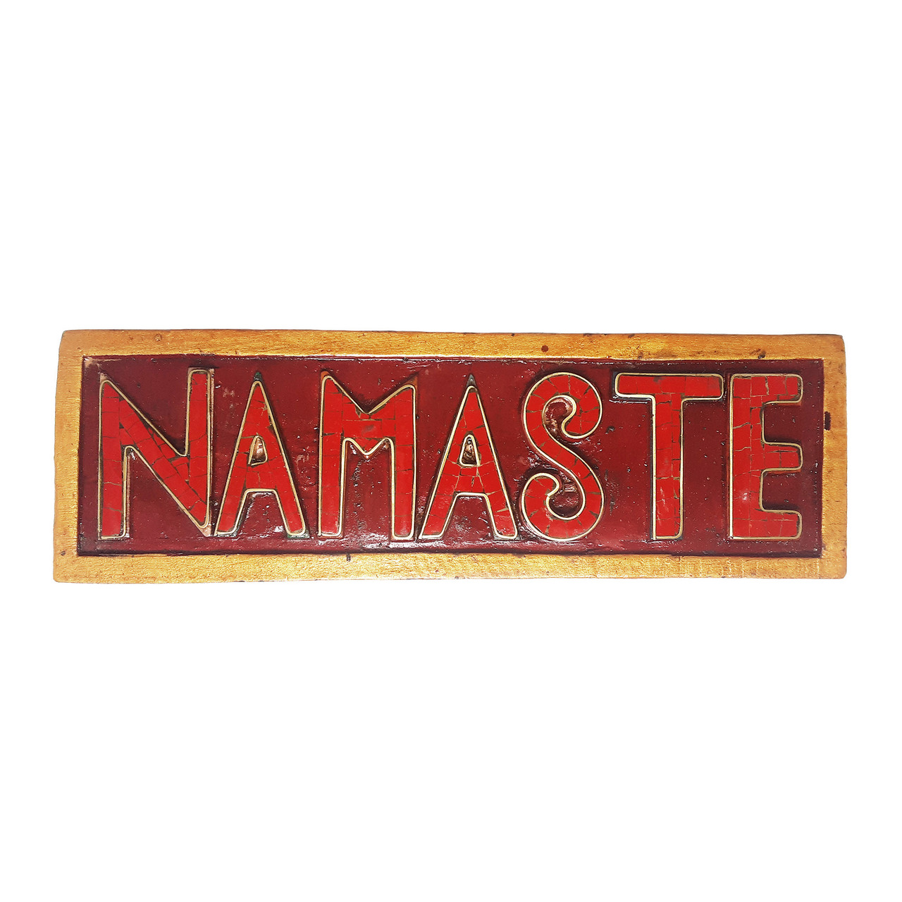 Namaste Sign, Red