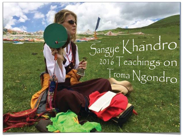 (DIG AUDIO) Troma Ngondro (2016) - Teachings by Sangye Khandro