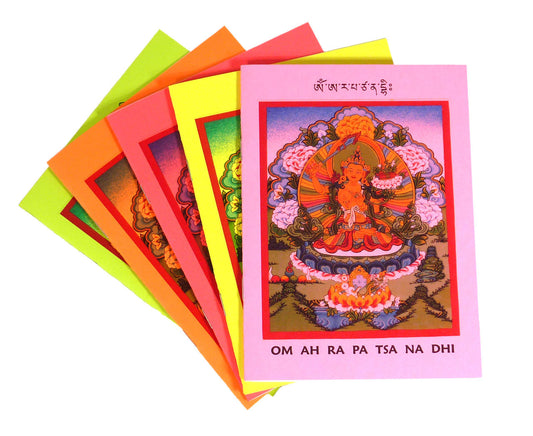 Manjushri Prayer Card by Tulku Jamyang Gyatso Rinpoche