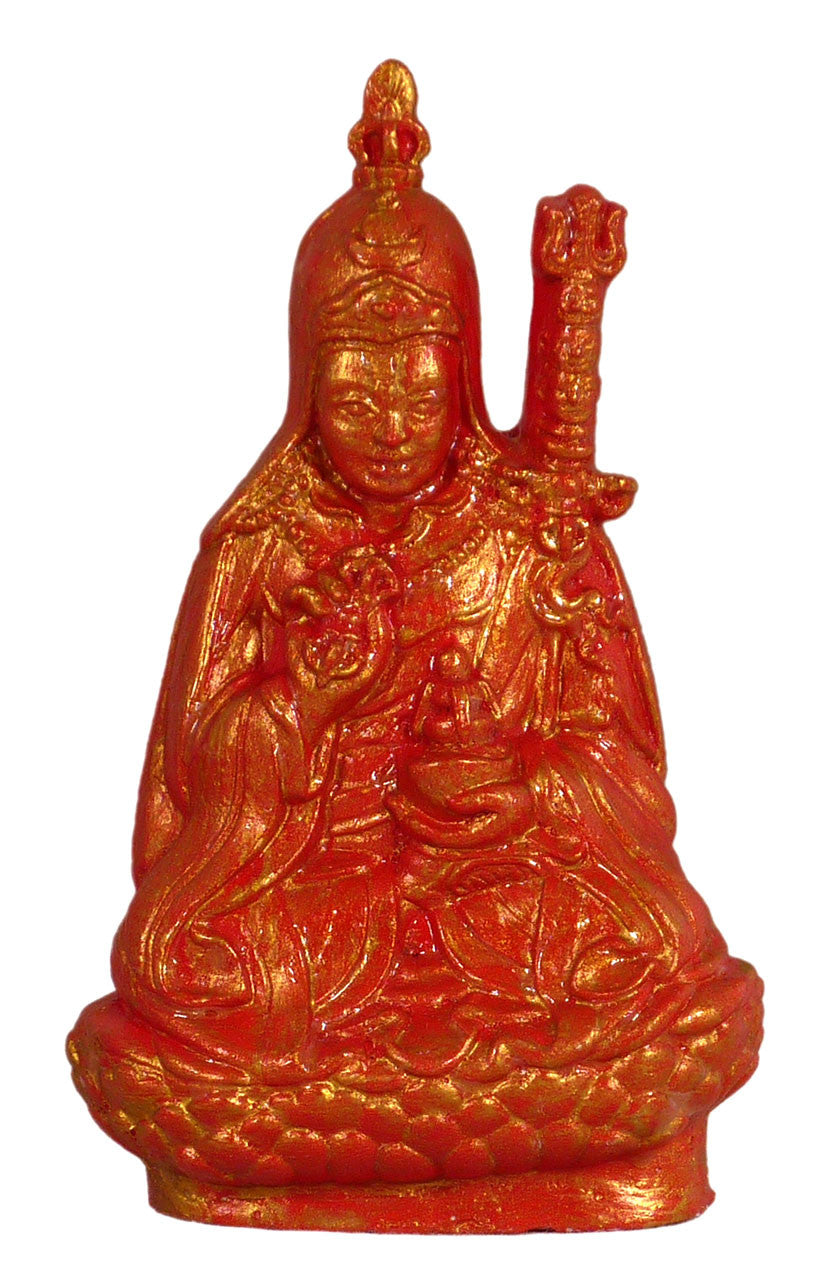 Red and Golden Guru Rinpoche Tsa Tsa