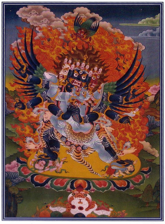 The Activity Ritual for Averting with the Brilliant Red Torma, Pudri Rekpung Madlay by Dudjom Jigdral Yeshe Dorje