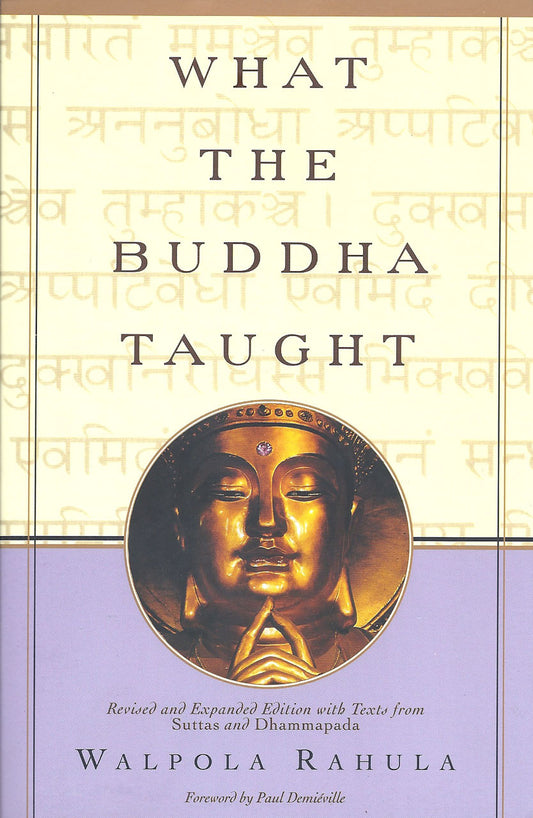 What the Buddha Taught