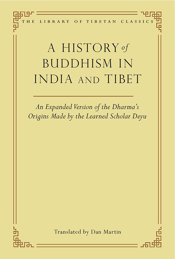 A History of Buddhism in India & Tibet