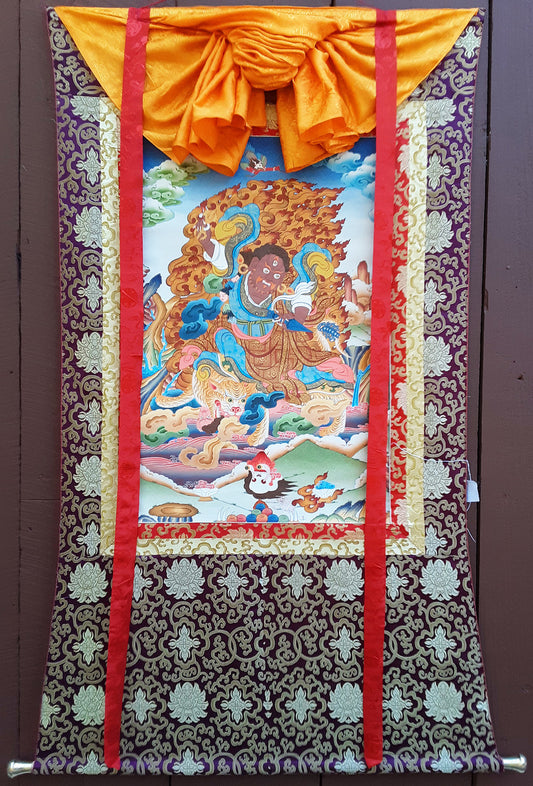 Dorje Drolo Thangka 33"x59"