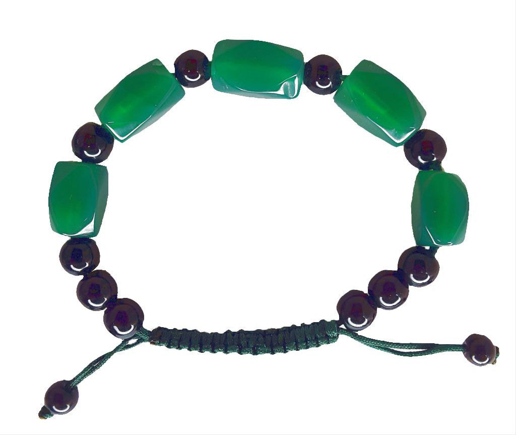 Nepali Bead Bracelet Green