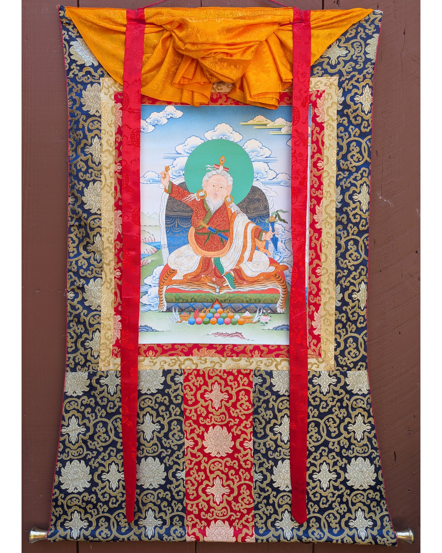 Dudjom Lingpa Thangka 38"x51"