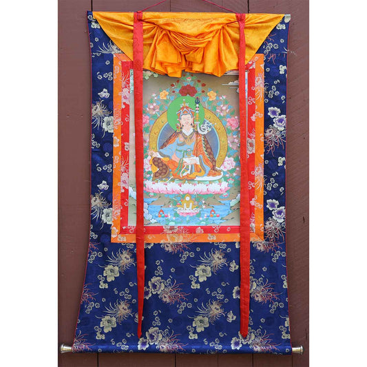 Guru Rinpoche Thangka 37"x51"