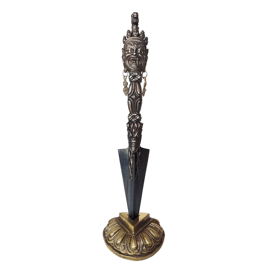 Dudjom Lingpa Terma Phurba by Natsog Dorje (Steel-Meteorite Blade)
