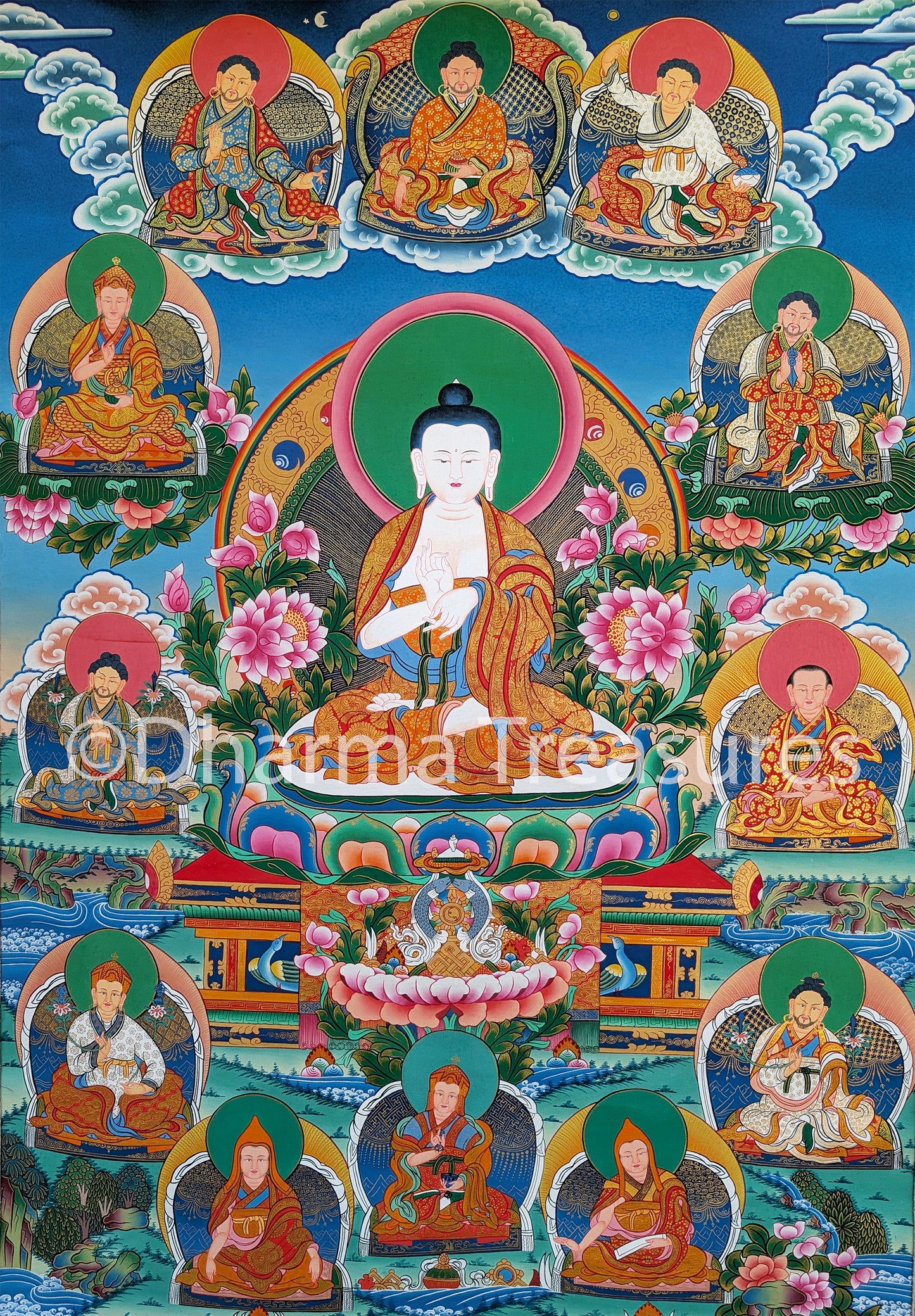 Garab Dorje Thangka 49"x70"