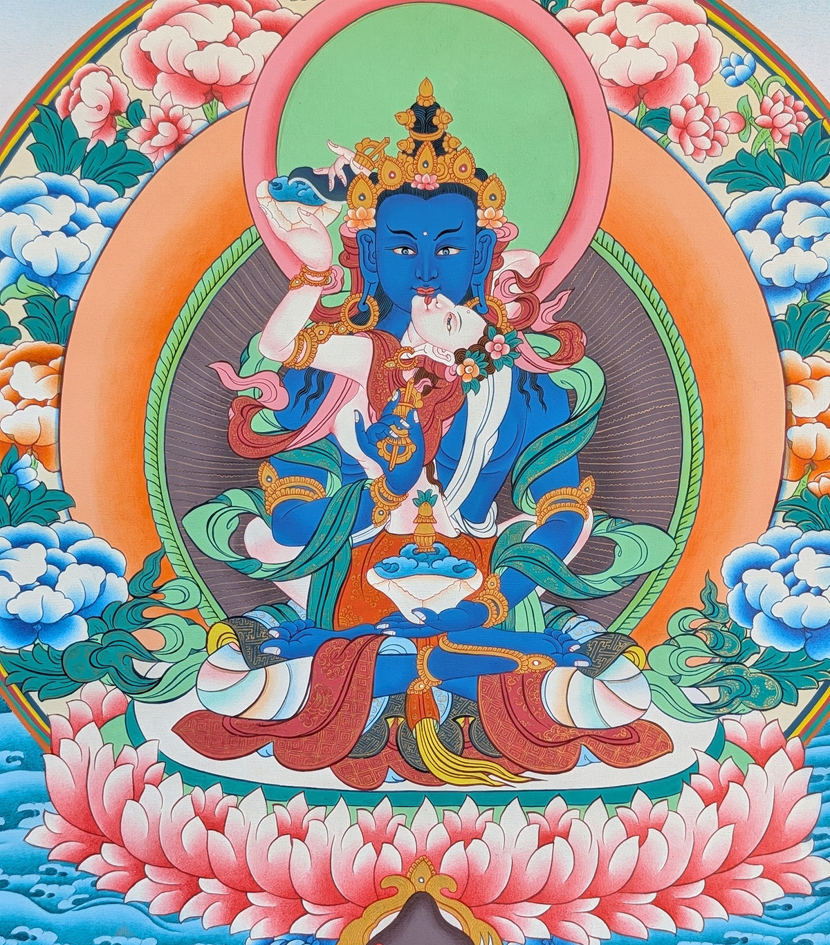 Orgyen Dorje Chang Thangka 31"x43"