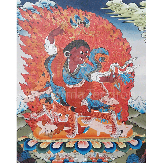 Dorje Drolo Canvas Print 16"x20"