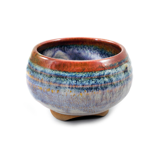 Rust Rim Bowl Incense Holder