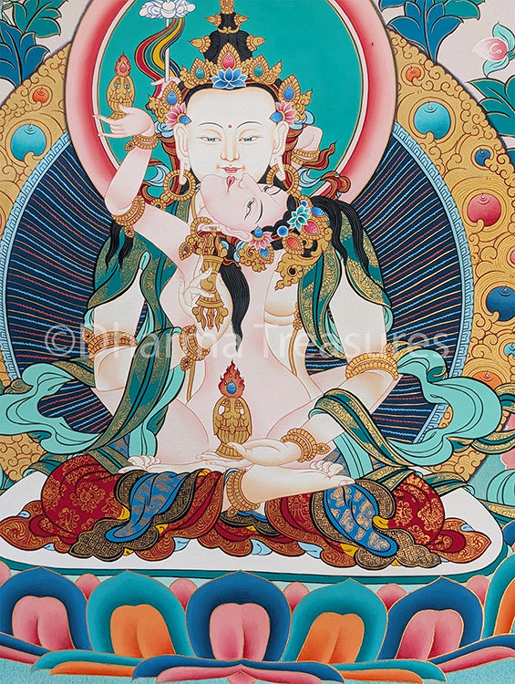 Tsokye Thuk Thik Thangka 32"x48"