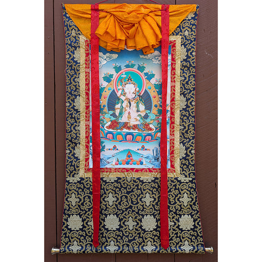 Tsokye Thuk Thik Thangka 32"x48"