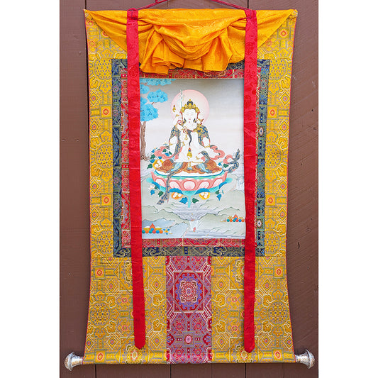Tsokye Thuk Thik Thangka 38"x53"