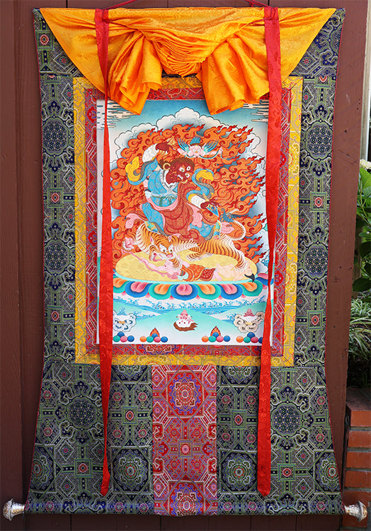 Dorje Drolo Thangka 46"x62"